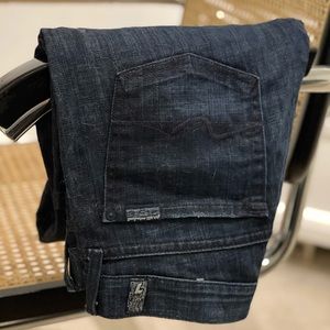 7 For All Mankind Straight Leg Jeans
